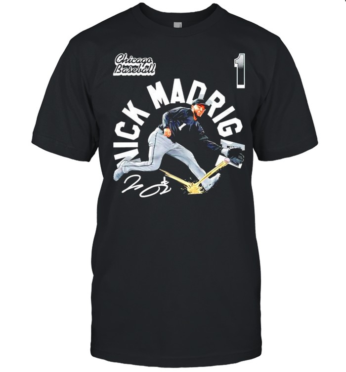 Chicago Baseball Nick Madrigal #1 signature shirt