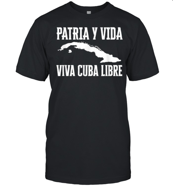 Patria Y Vida Viva Cuba Libre  Classic Men's T-shirt