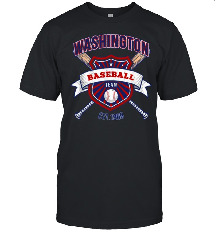 Washington baseball team est 1969 shirt