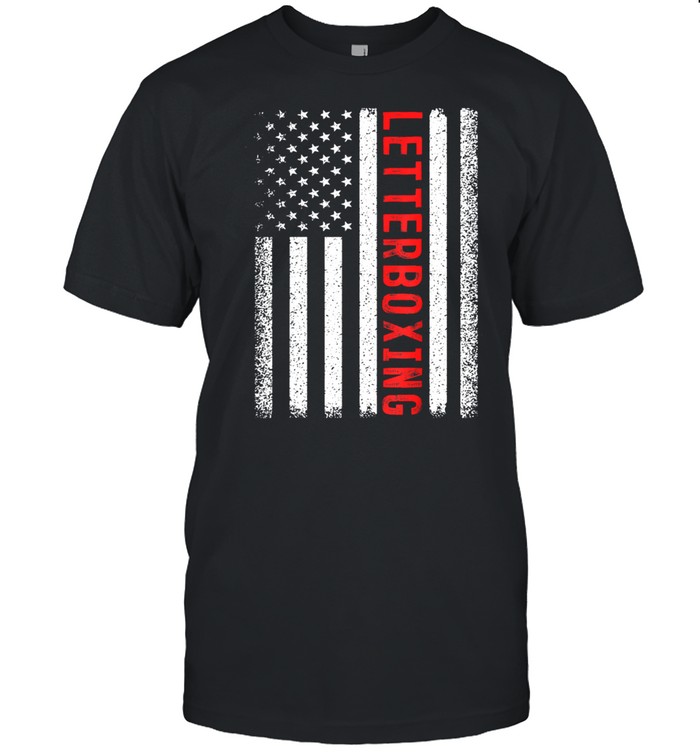 Letterboxing American Flag 4th of July shirt Classic Men's T-shirt