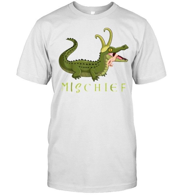 Alligator Loki gator Croki Crocodile God of Mischief T-Shirt