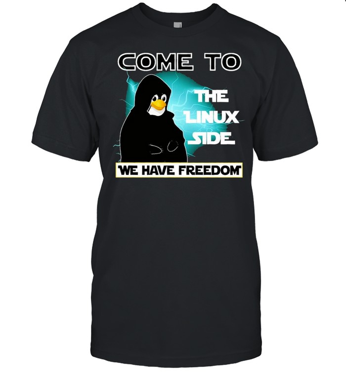 Come to the linux side we have freedom shirt Classic Men's T-shirt