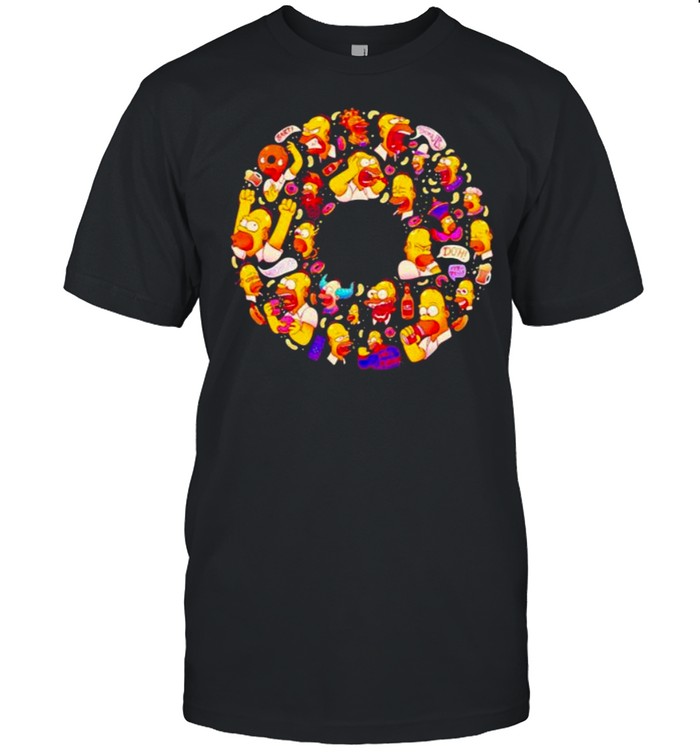 Homer Simpson Donut  Classic Men's T-shirt