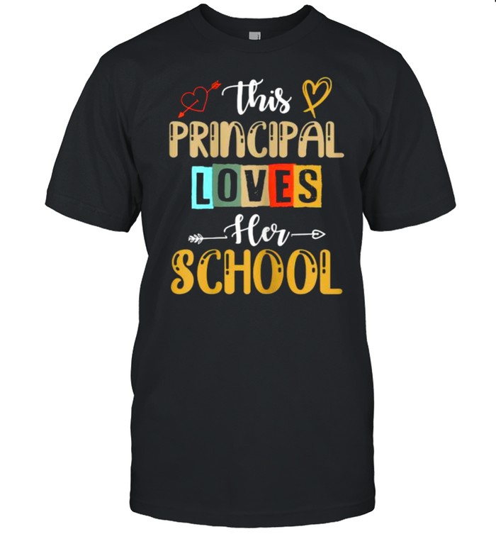 This Principal Loves Her School Vintage T-Shirt