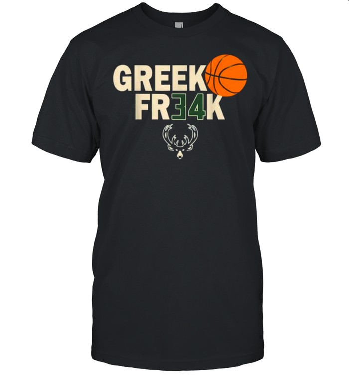 GREEK FR34K Milwaukee FreakGreek Wisconsin Basketball T-Shirt
