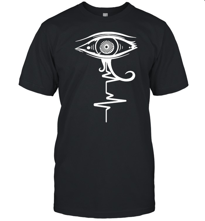 Eye Of Ra Pulse Heartbeat Egyptian Mythology Horus T-shirt
