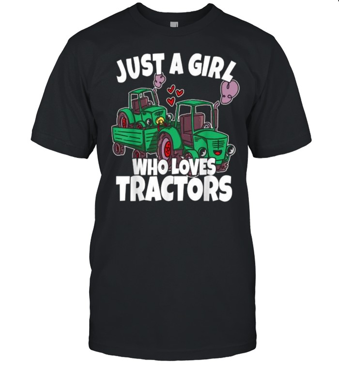 Just A Girl Who Loves Tractors Toddler T- Classic Men's T-shirt