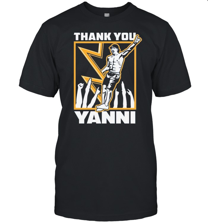 Tampa Bay Lightning thank you Yanni shirt