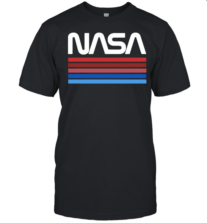 NASA Worm Logo Vintage T-Shirt