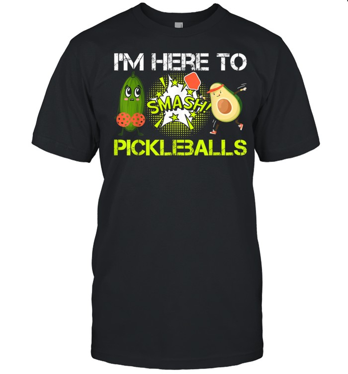 Pickleball funny, avocado fun, pickleball shirt