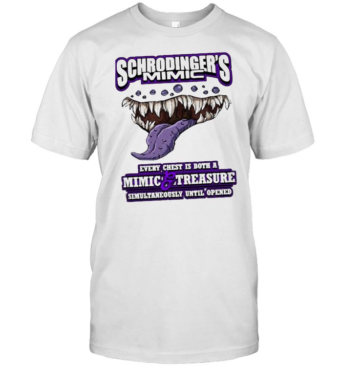 Schrodingers mimic simultaneously until shirt Classic Men's T-shirt