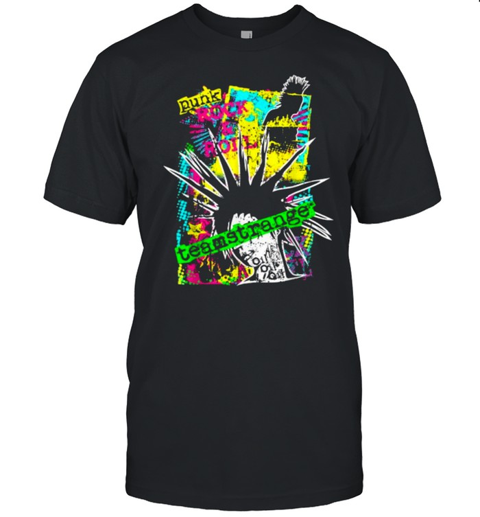 Teamstrange Punk Rock & Roll Oi Rocking Design T- Classic Men's T-shirt