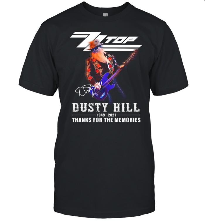 Top dusty hill 1949 2021 thanks for the memories shirt Classic Men's T-shirt