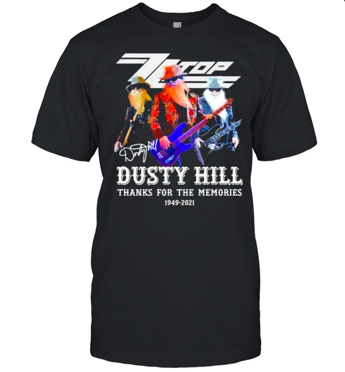 Dusty Hill Thank You For The Memories Shirt