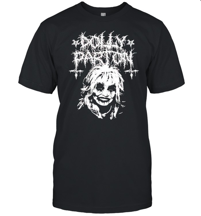 Metal Dolly Parton shirt
