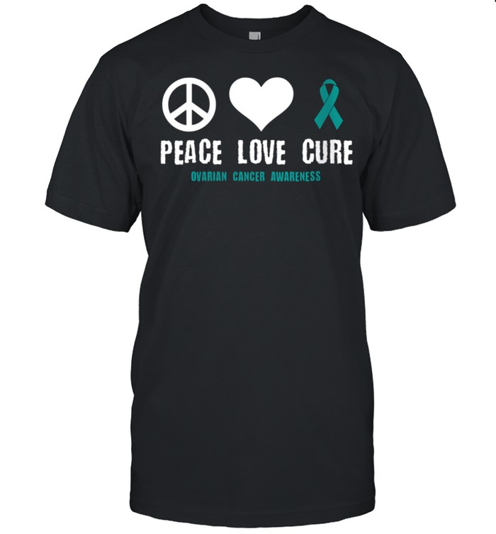Ovarian Cancer Awareness Gynaecological Cancer Related Famil shirt