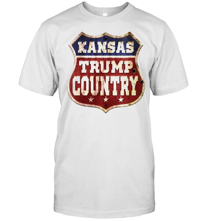 Kansas Trump Country Donald Trump 2020 T-Shirt