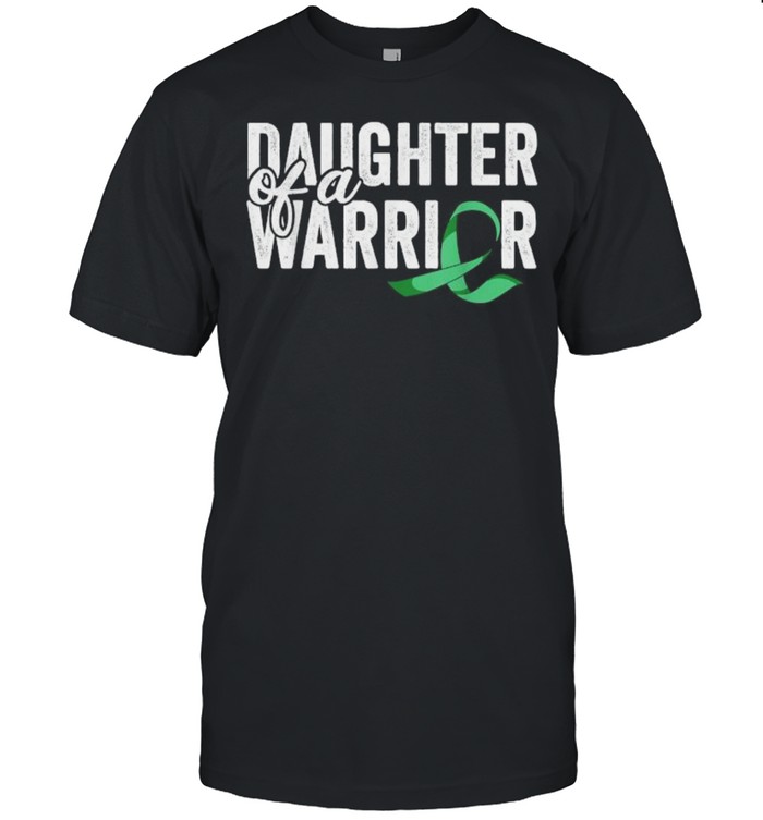 Daughter Of A Warrior Shirt Liver Cancer Fighter T-Shirt