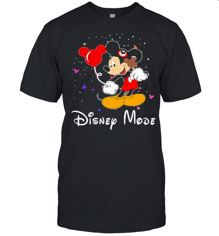 disney mode mickey mouse shirt