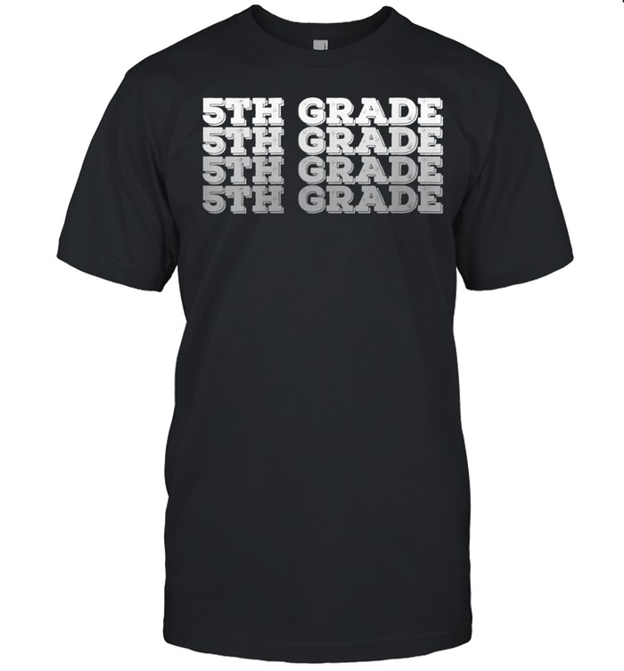 Hello Fifth grade Back to School 5th grade Teacher shirt Classic Men's T-shirt