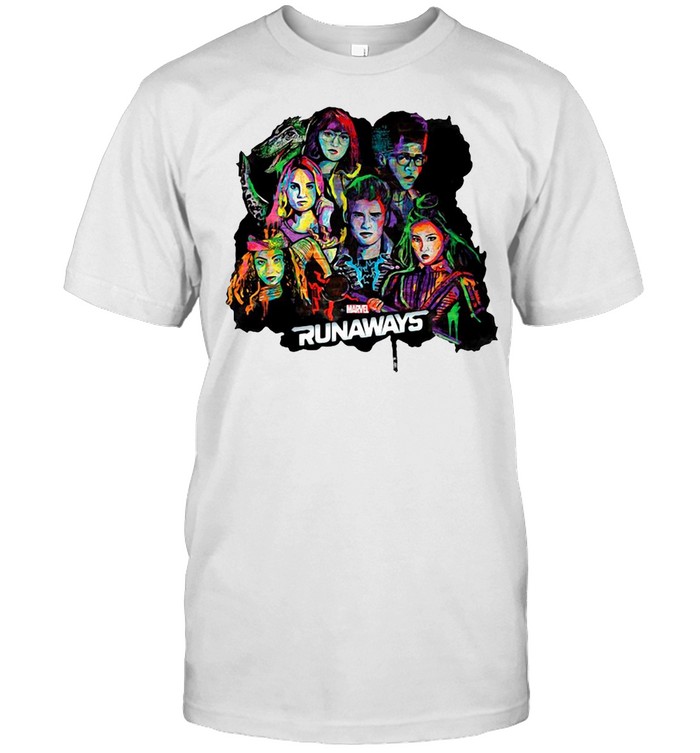 Marvel Runaways Group Shot Pullover T-shirt
