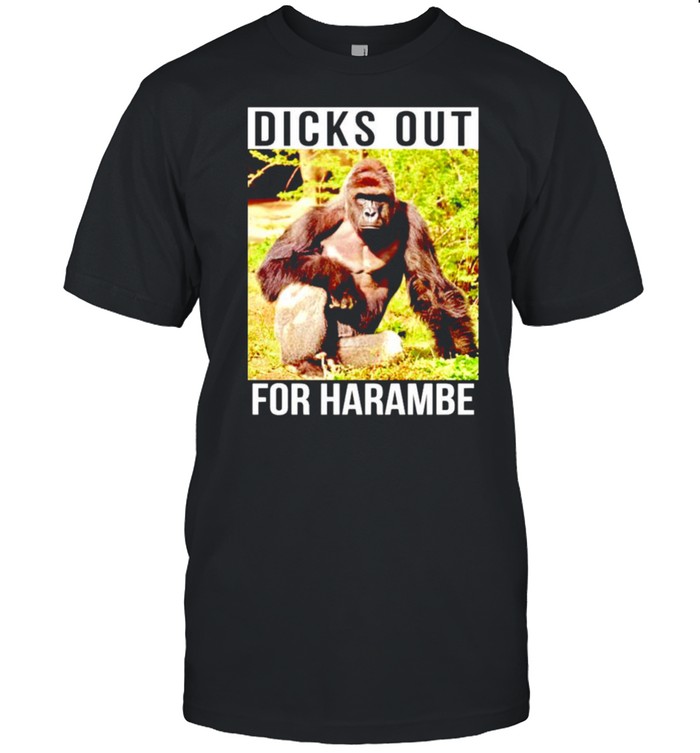 Dicks out for harambe shirt Classic Men's T-shirt