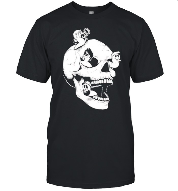 Tomar skull worms shirt Classic Men's T-shirt