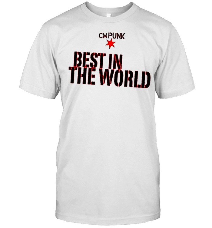Cm Punk Best In The World Authentic Wwe T-Shirt