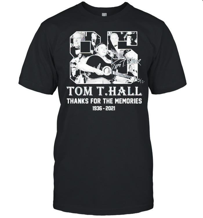 Tom T Hall 1936-2021 thanks for the memories signature T-shirt Classic Men's T-shirt