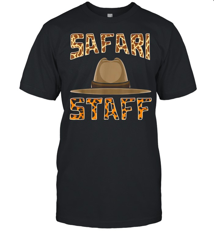 Safari Staff Safari Birthday Zoo shirt