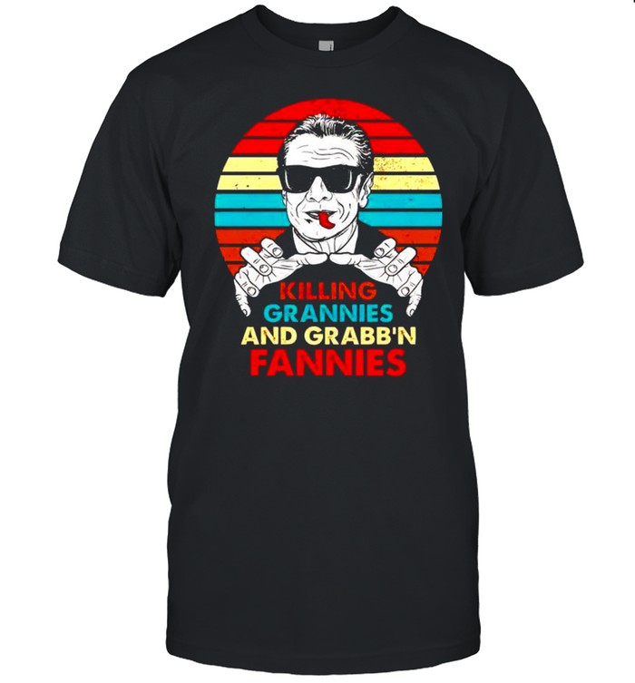 Andrew Cuomo killin’ grannies smackin’ fannies shirt Classic Men's T-shirt