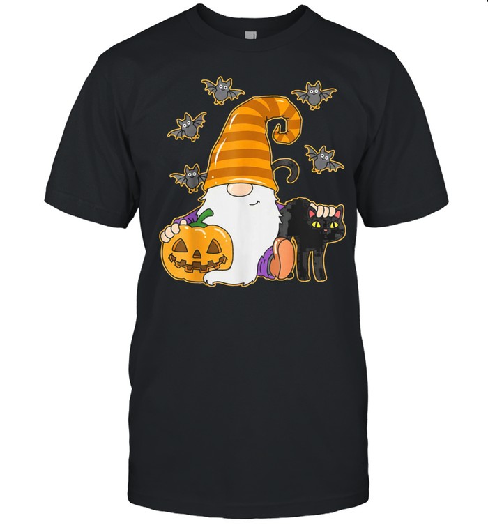 Halloween Costume Gnome Cat Spooky Season shirt Classic Men's T-shirt
