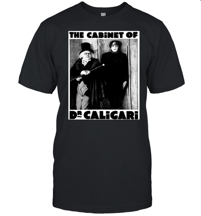 Horror Movie Dr Caligari Halloween Monster Poster Vintage T-shirt