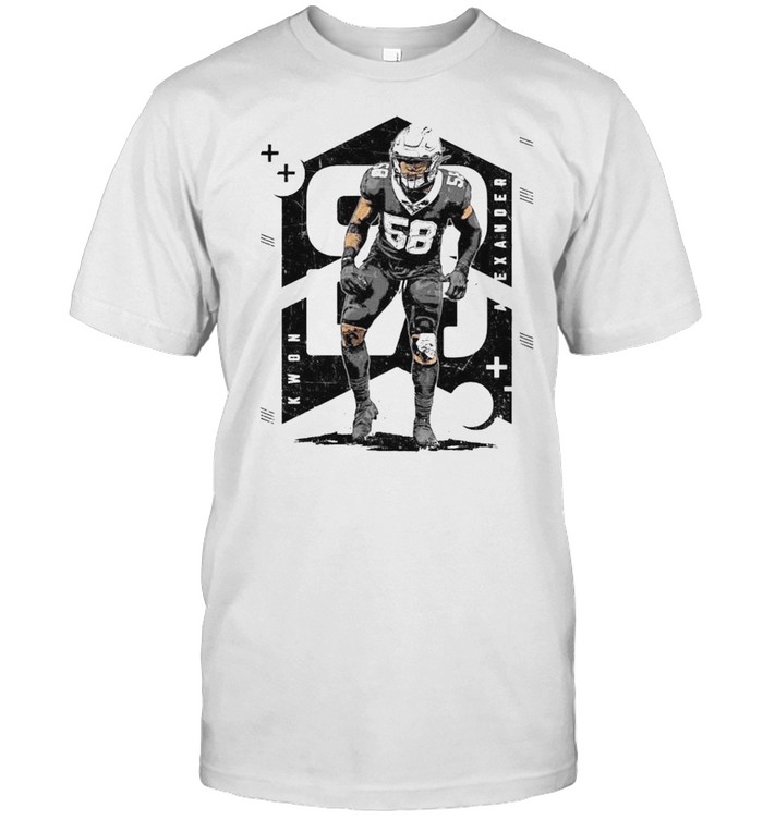 New Orleans Saints Kwon Alexander number abstract shirt
