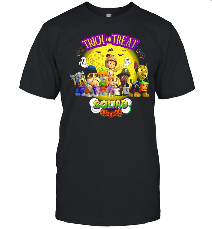 Paw Patrol Trick Or Treat Squad Halloween T-shirt Classic Men's T-shirt