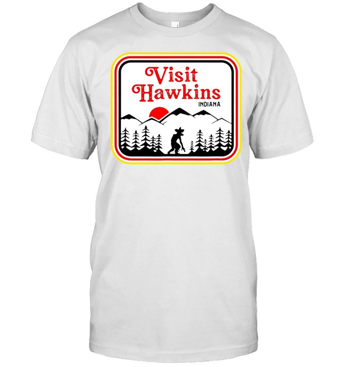 Visit Hawkins Indiana Home Of The Strange T-shirt Classic Men's T-shirt