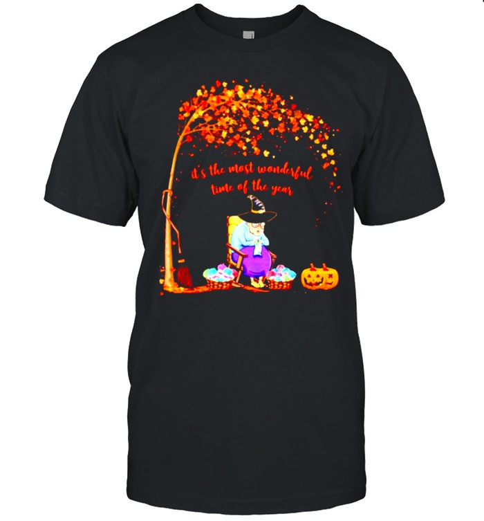 Yarn Halloween it’s the most wonderful time of the year shirt