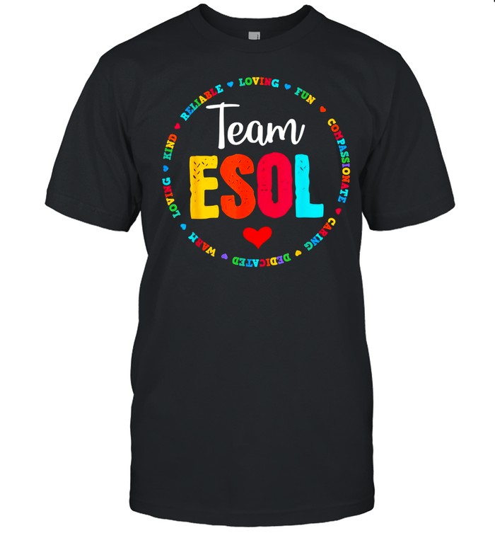 Back to school Teachers Crew Students Team ESOL Teacher shirt Classic Men's T-shirt