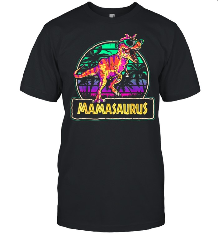 Mamasaurus T Rex Dinosaur Mama Saurus Family Matching shirt Classic Men's T-shirt