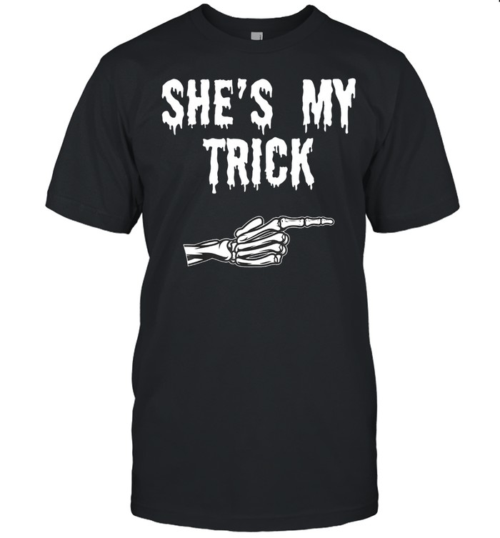 Mens His Her Matching Halloween Costume Couples shirt