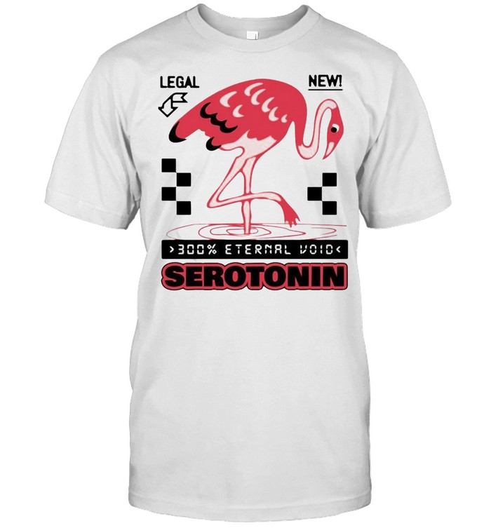 Flamingo Legal New 300% Eternal Void Serotonin T-shirt Classic Men's T-shirt