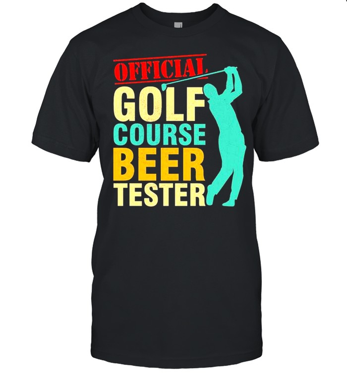 golf course beer tester shirt Classic Men's T-shirt