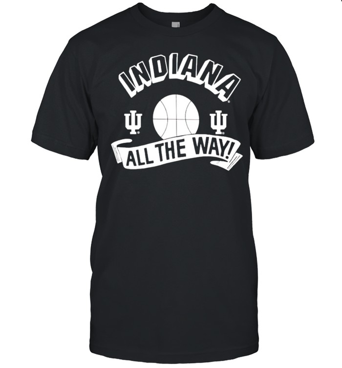 Indiana Hoosiers all the way shirt Classic Men's T-shirt