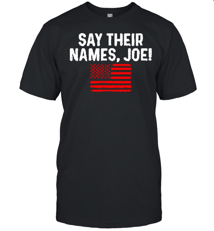 Say their names Joe! American shirt Classic Men's T-shirt