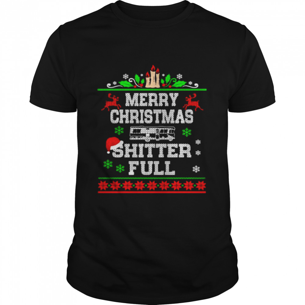 Cousin Eddie Merry Christmas shitter full shirt