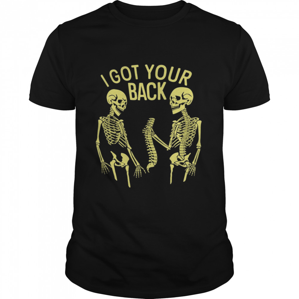 I Got Your Back Skeleton T-shirt Classic Men's T-shirt
