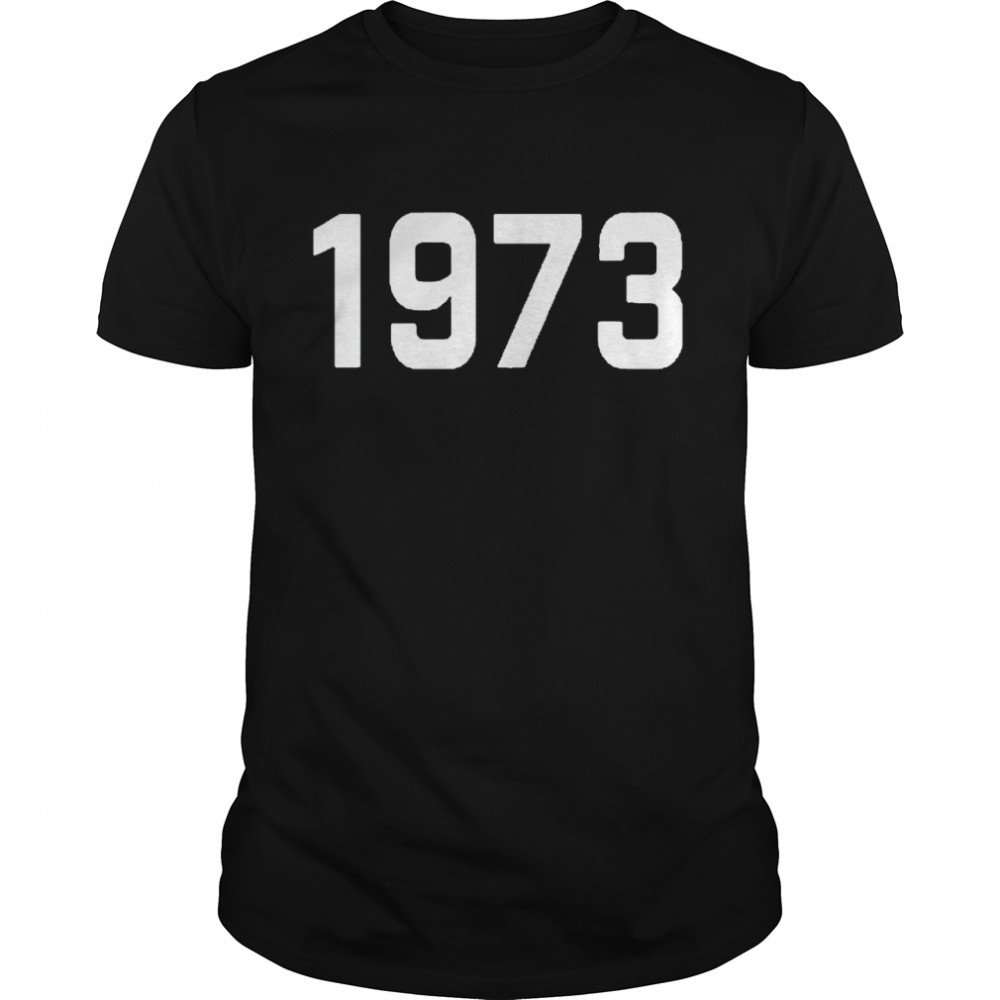 pro Choice 1973 Womens Rights Feminism Roe Wade shirt