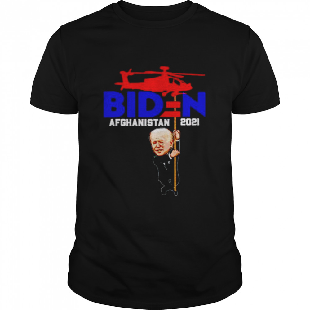 Biden Afghanistan 2021 military plane shirt