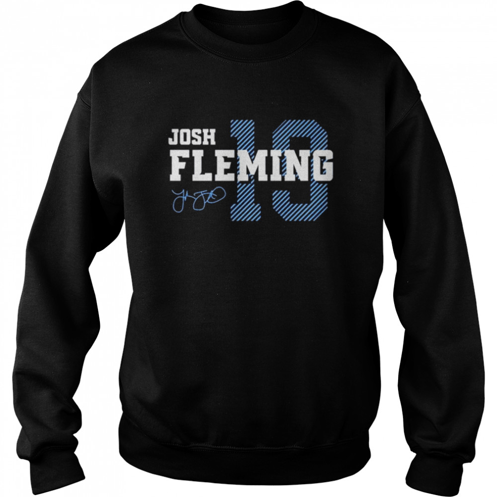Josh Fleming Tampa Bay Baseball signature shirt Unisex Sweatshirt