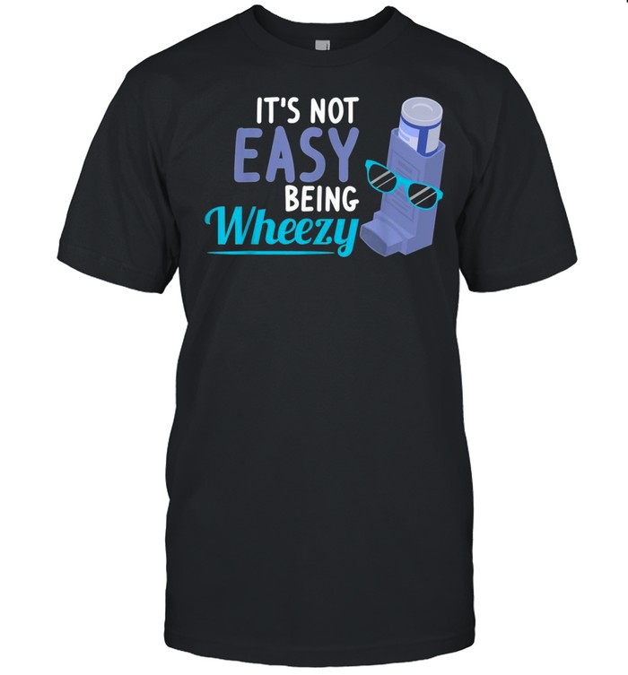 Inhaler COPD Warrior Wheezy Asthma Awareness for Asthmatic shirt Classic Men's T-shirt